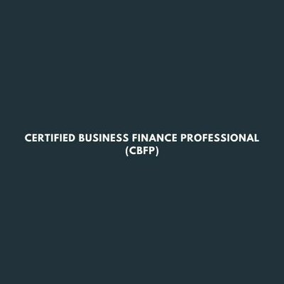 Trademark Certified Business Finance Professional (CBFP)