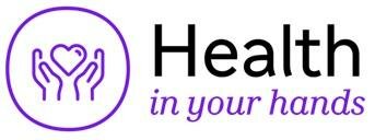 Trademark Health in your hands + Logo