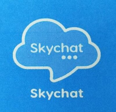 Trademark Skychat, Skychat ... dan logo awan imajinatif