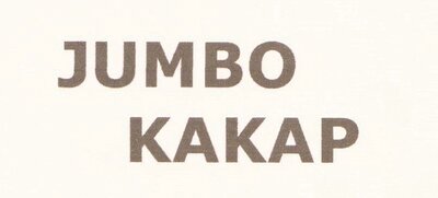 Trademark JUMBO KAKAP