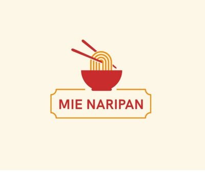 Trademark Mie Naripan Jr (Naripan : Lokasi produksi dan awal usaha, JR = Inisial dari dua Founder yaitu, Jodi dan
Rio)