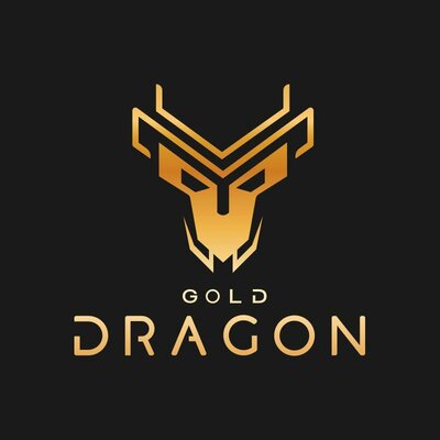 Trademark LOGO + GOLD DRAGON