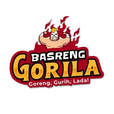 Trademark BASRENG GORILA (Goreng, Gurih, Lada) + LOGO