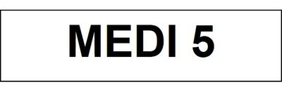 Trademark MEDI 5