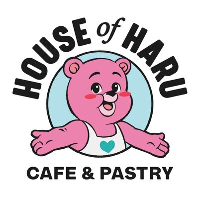 Trademark LOGO + HOUSE OF HARU CAFE & PASTRY