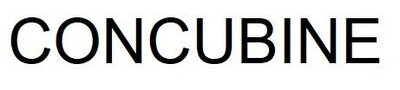 Trademark CONCUBINE