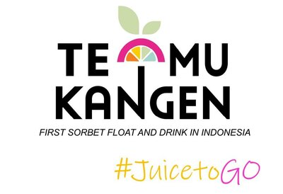 Trademark Teamu Kangen first sorbet float and drink in indonesia # juice to go