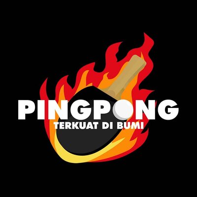 Trademark PINGPONG TERKUAT DI BUMI + LUKISAN