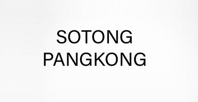 Trademark SOTONG PANGKONG