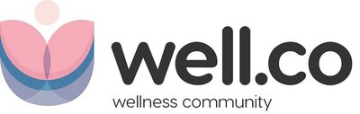 Trademark well.co wellness community + Logo