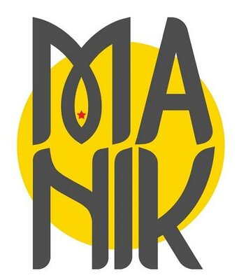 Trademark MANIK dan logo imajinatif warna kuning