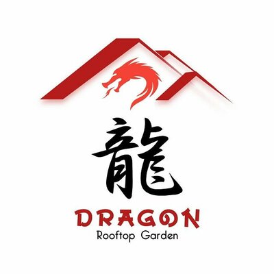 Trademark DRAGON ROOFTOP GARDEN + LUKISAN