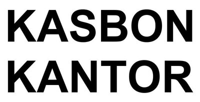 Trademark KASBON KANTOR