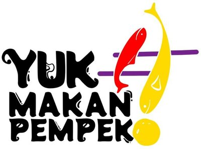 Trademark YUK MAKAN PEMPEK dan Logo Dua ikan