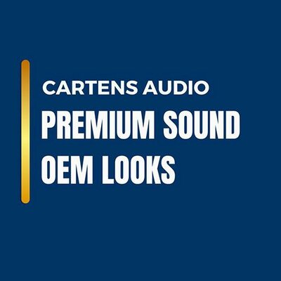 Trademark Cartens Audio Premium Sound OEM Looks