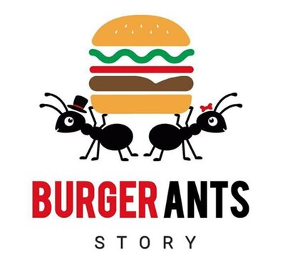 Trademark BURGER ANTS STORY + Lukisan