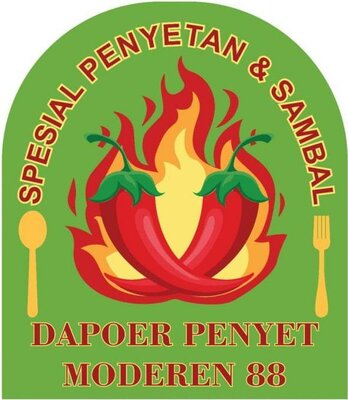 Trademark DAPOER PENYET MODEREN 88 + Lukisan/Logo