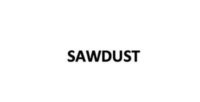 Trademark SAWDUST