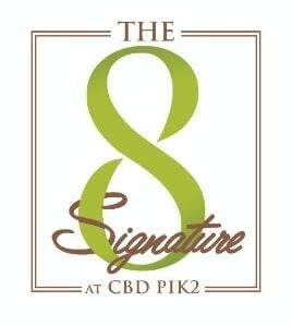 Trademark THE 8 Signature AT CBD PIK 2 + LOGO