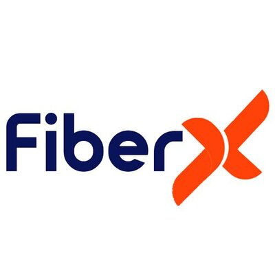 Trademark FiberX + Logo