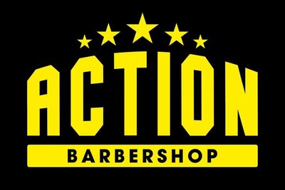 Trademark ACTION BARBERSHOP & Lukisan