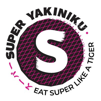 Trademark SUPER YAKINIKU スーパー EAT SUPER LIKE A TIGER & Logo