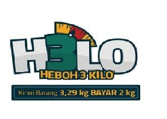 Trademark HELO HEBOH 3 KILO KIRIM BARANG 3,29 KG BAYAR 2 KG