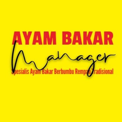 Trademark AYAM BAKAR manager + Lukisan