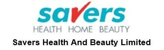 Trademark SAVERS HEALTH HOME BEAUTY SAVERS HEALTH AND BEAUTY LIMITED (LOGO)