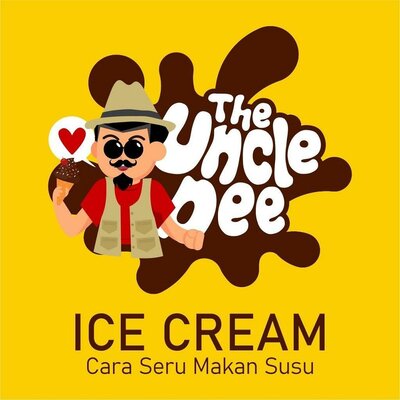 Trademark The Uncle Dee Ice Cream + Lukisan