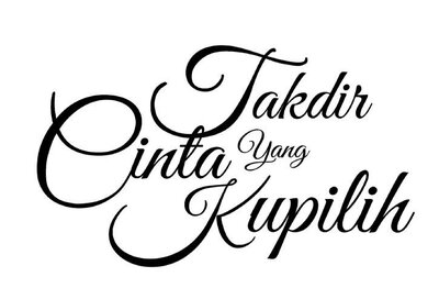 Trademark Takdir Cinta Yang Kupilih