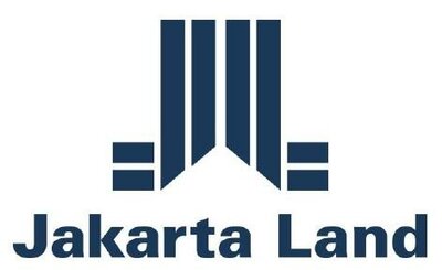 Trademark Jakarta Land & Lukisan (Secondary Logo – Blue Vertical)