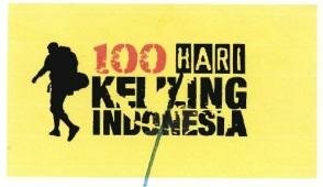 Trademark 100 HARI KELILING INDONESIA + LUKISAN