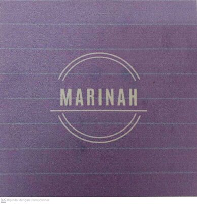 Trademark MARINAH