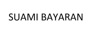 Trademark SUAMI BAYARAN