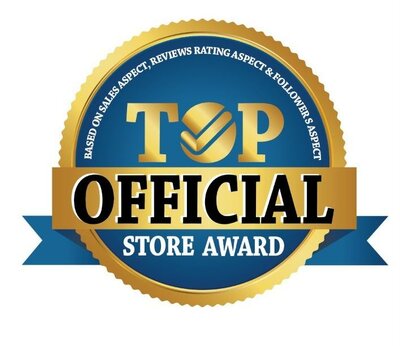 Trademark TOP OFFICIAL STORE AWARD - Based On Sales Aspect, Reviews Rating Aspect & Followers Aspect