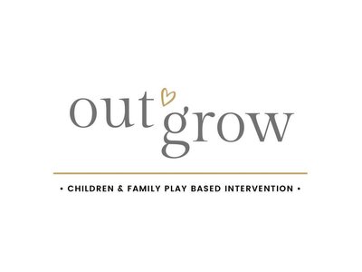 Trademark Outgrow , Children & Family play based intervention + Logo