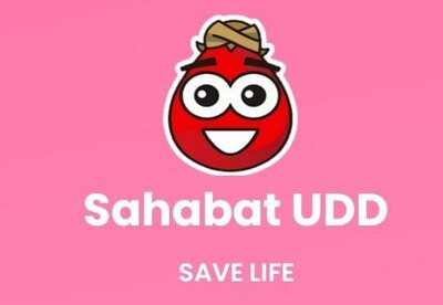 Trademark Sahabat UDD SAVE LIFE menggunakan themen font arial