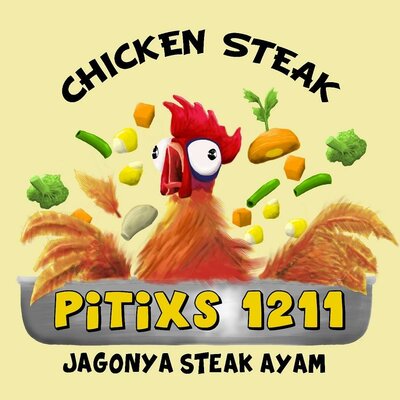 Trademark PITIXS 1211 JAGONYA STEAK AYAM