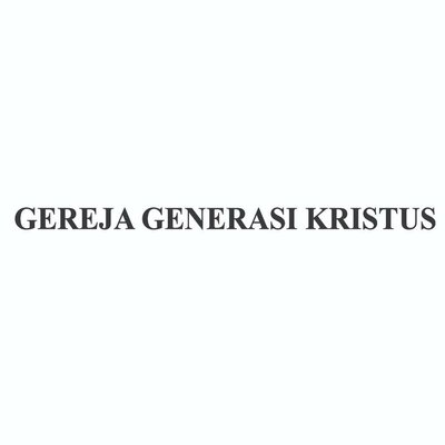 Trademark Gereja Generasi Kristus