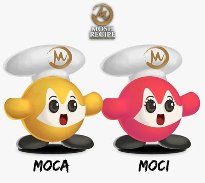 Trademark KARAKTER MOSH RECIPE MOCA DAN MOCI