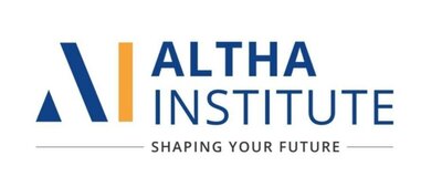 Trademark ALTHA INSTITUTE Shaping Your Future + Lukisan/Logo