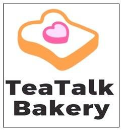 Trademark TEATALK BAKERY dan logo hati imajinatif