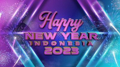 Trademark Happy New Year Indonesia 2023