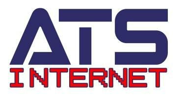 Trademark ATS INTERNET + logo