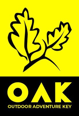 Trademark OAK OUTDOOR ADVENTURE KEY + LOGO