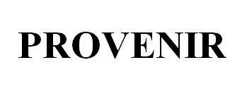 Trademark PROVENIR