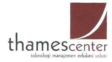 Trademark THAMESCENTER + LOGO Teknologi Manajemen Edukasi Solusi