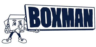 Trademark BOXMAN Logo dan Maskot