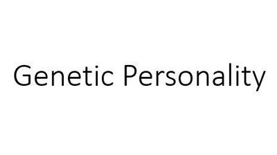 Trademark Genetic Personality